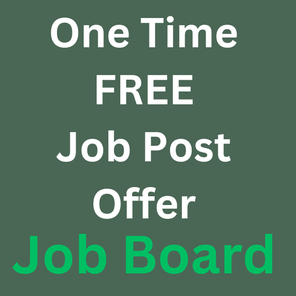 one time free job post offer